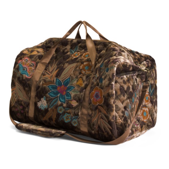 JOHNNY WAS Bianca Velvet Quilted Duffel - Picture 2 of 5